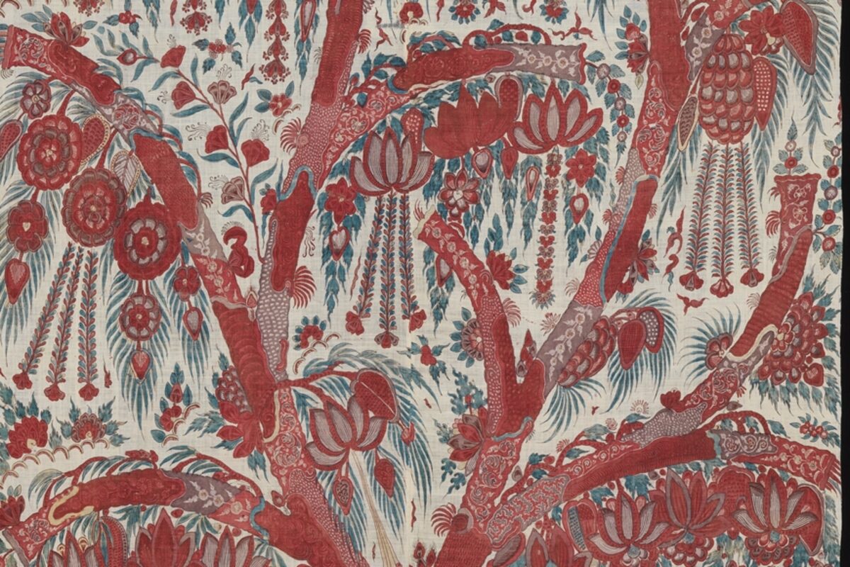Palampore, painted cotton, Coromandel Coast, late 18th century